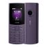 Nokia 110 4G 128GB Mobile Phone - Arctic Purple 1.8"", 48MB/128MB, Dual SIM, 1450mAh
